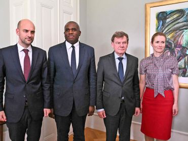 Jean-Noel Barrot, David Lammy, Johann Wadephul, Kaja Kallas